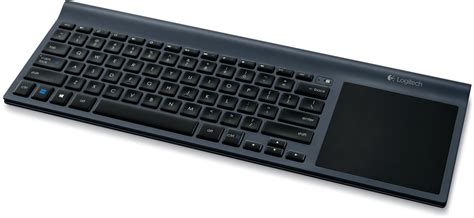Logitechs Tk820 Wireless Keyboard Features Large Built In Touchpad