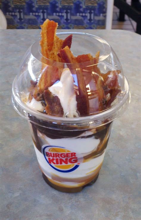 Burger King S Bacon Ice Cream Sundae Is Every Geek S Dream Bit Rebels