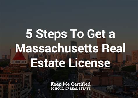 How To Get A Massachusetts Real Estate License Keep Me Certified Blog