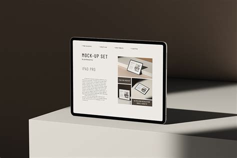 Artstation Ipad Pro Mockup Set