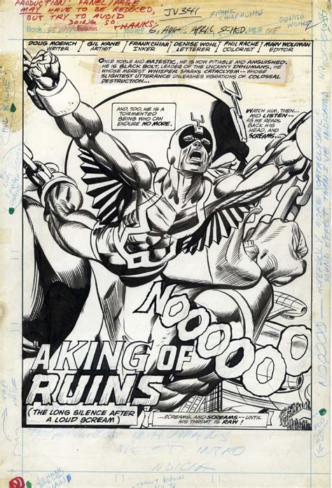 Gil Kane Inhumans Comic Book Pages Comic Book Artists Comic Artist