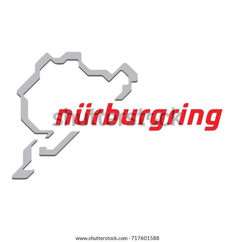 Nurburgring Vector De Stock Libre De Regalías 717601588 Shutterstock