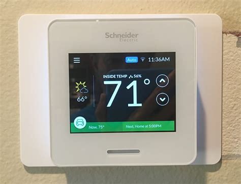 Schneider Electric Wiser Air Wifi Smart Thermostat Review The Gadgeteer