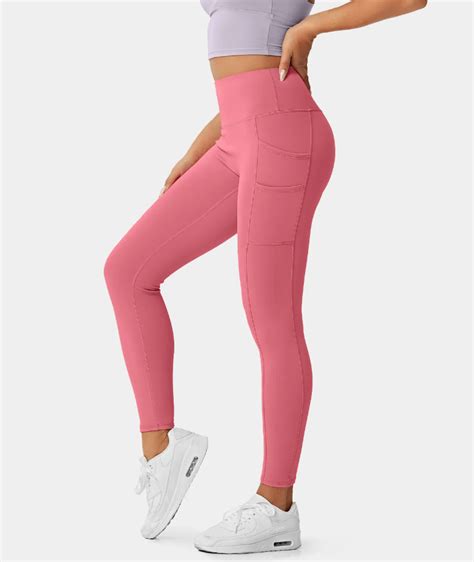 good product low price dielusa high waisted yoga pants for women running workout leggings with