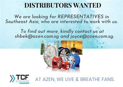 Looking for Distributors in Southeast Asia | TCF Azen