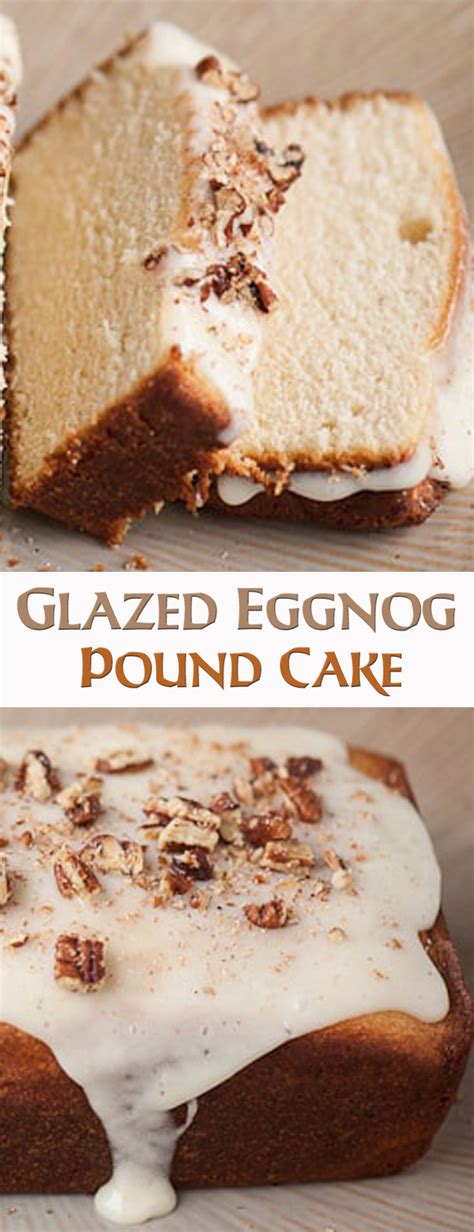 Www.youtube.com/cookingandcraftingplease note that i didn't do the raisins, and the glaze, but i have added the. Glazed Eggnog Pound Cake