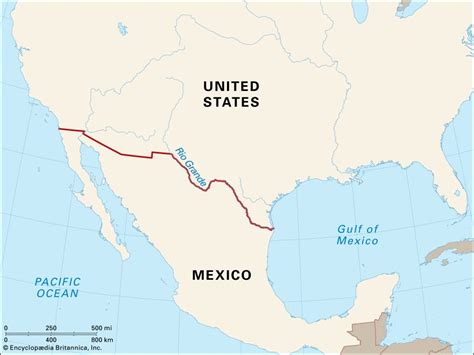 How The Border Between The United States And Mexico Was Established