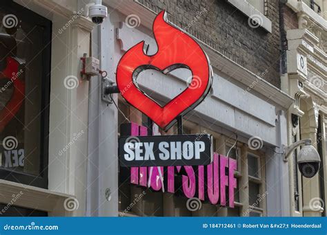 Billboard Sex Shop At Amsterdam The Netherlands 2020 Editorial Photo