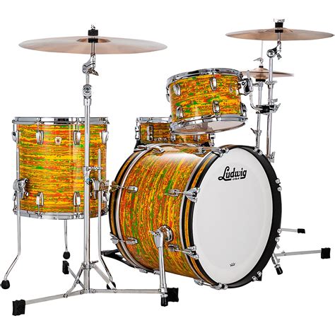 Ludwig Classic Maple 3 Piece Downbeat Shell Pack With 20 Bass Drum