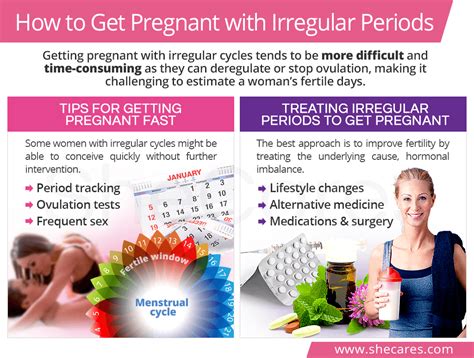 How To Get Pregnant With Irregular Periods Shecares