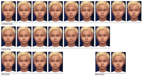 Mod The Sims Scars 4 Children