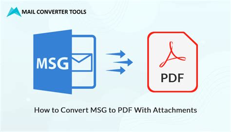 How To Convert MSG To PDF With Attachments Learn Here
