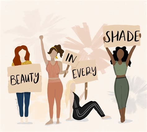 beauty in every shade women empowerment black lives matter art women empowerment empowerment