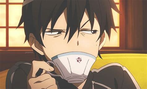 Anime Drinking Coffee Drawing Deviantart Is The World S Largest Online