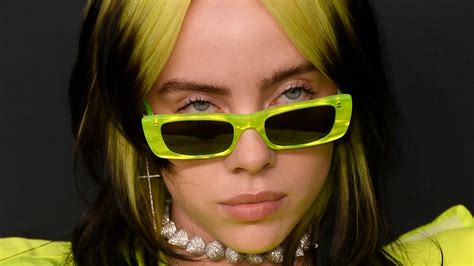 Billie Eilish Gave Fans A Peek At Her In Process Blonde Hair Teen Vogue