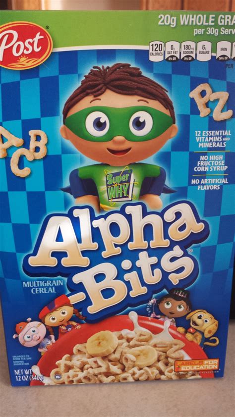 Alphabet Cereal Ewgs Food Scores Rates More Than 80000 Foods In A