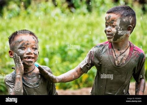 Boys In Mud Hi Res Stock Photography And Images Alamy