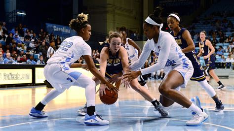 Womens Basketball Paris Keas 25 Points Leads Unc Past Kent State In Home Opener