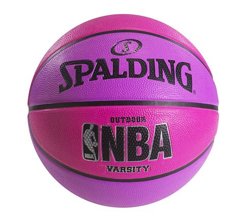 Buy Spalding Nba Varsity Neon Outdoor Basketball 295 Inch Pink