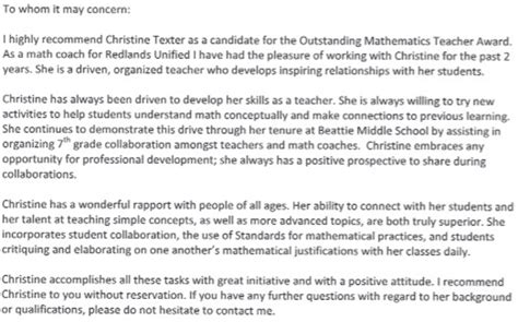Math tutor resume sample inspires you with ideas and examples of what do you put in the objective, skills, responsibilities and duties. Teacher Recognition - IEMCRSBCMTA
