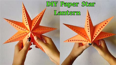 How To Make Star Lantern Kandil For Diwali And Christmas Decoration Diy