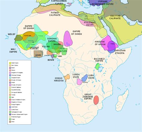 Fileafrican Civilizations Map Pre Colonialsvg Wikipedia