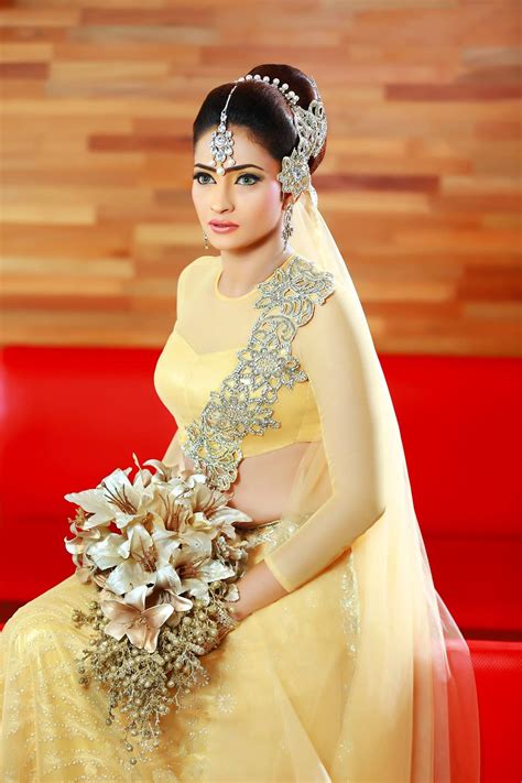 Sri Lankan Bride By Salon Roots Wedding Dresses Images Colored Wedding Dresses Designer