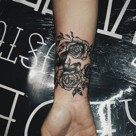 Top 37 Best Flower Wrist Tattoo Ideas 2021 Inspiration Guide