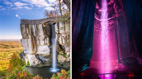 You Can See 7 Different States And The Tallest Underground Waterfall In