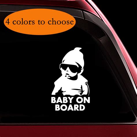 Hot Baby On Board Decals Decor Car Accessories Sticker For Auto Car