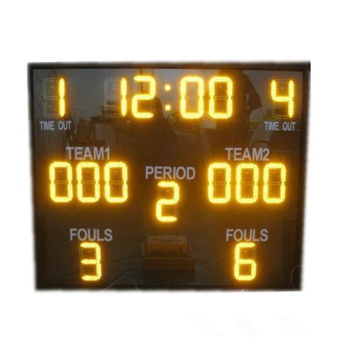 8 200mm Portable Scoreboard Basketball Electronic Scoreboard With