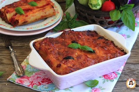 Cannelloni di verdure - Senza besciamella o carne Pasta al forno