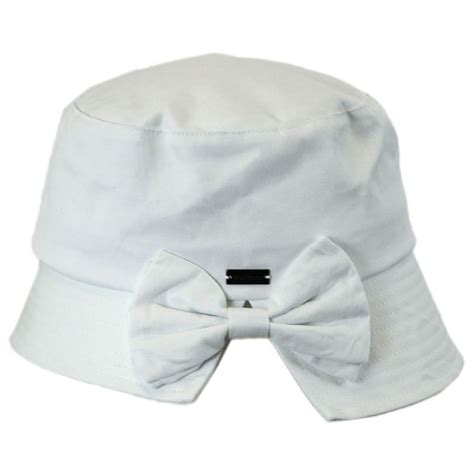 Betmar Gigi Split Brim Cotton Bucket Hat Sun Hats