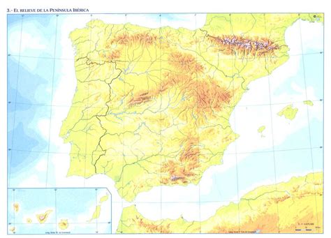 Juegos de Geografía Juego de Relieve de España Cerebriti