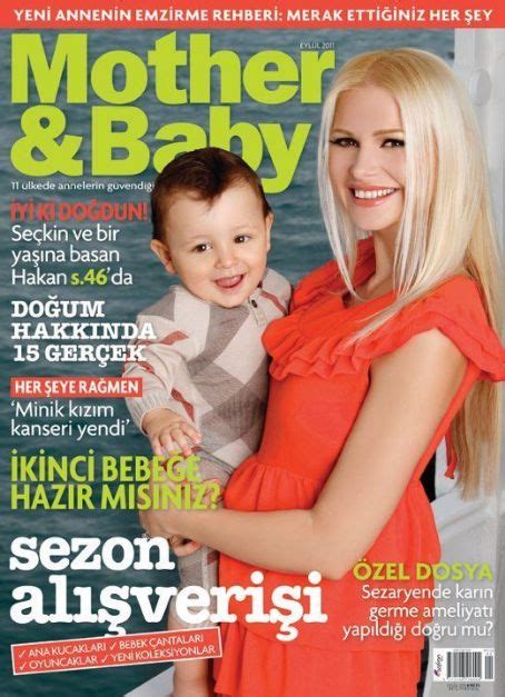Seçkin Piriler Mother And Baby Magazine September 2011 Cover Photo Turkey