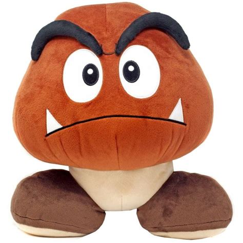 Goomba Large Official Super Mario Plush Video Game Heaven