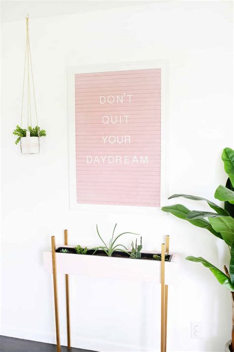 Milestone letter boards are super famous for baby rooms, while humorous letter boards are perfect for a casual instagram post. Oversized Felt Letter Board DIY - A Beautiful Mess