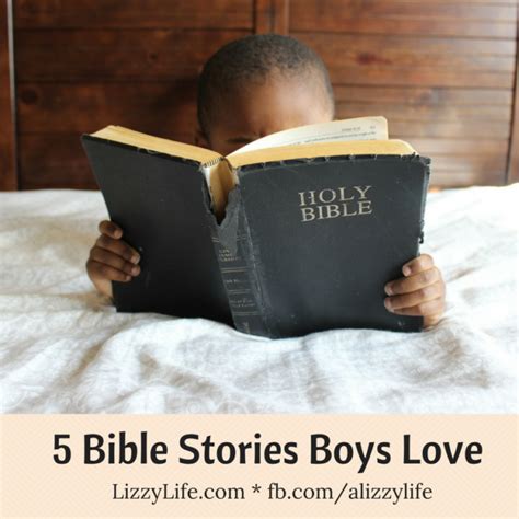5 Bible Stories Boys Love Elizabeth Laing Thompson