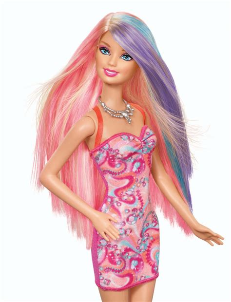 Barbie Colour Chalk Hair Doll By Mattel Y7450 New T To Gadget