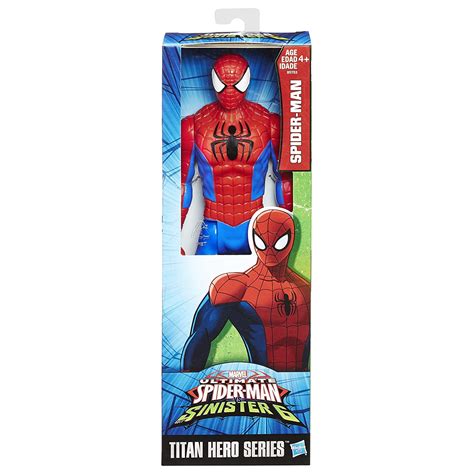 Spiderman Hombre Araña 30cm Juguete Muñeco Marvel Titan Hero Bs 899