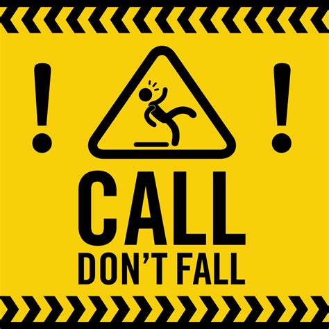 Call Dont Fall Tiles Ceiling Tiles Megaprint