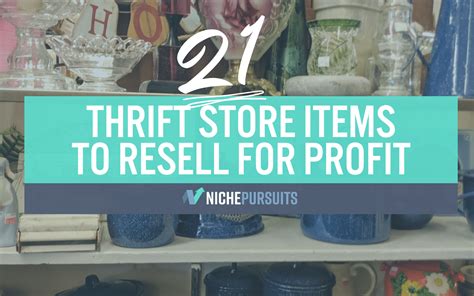 21 Profitable Things To Look For At Thrift Stores To Resell In 2024