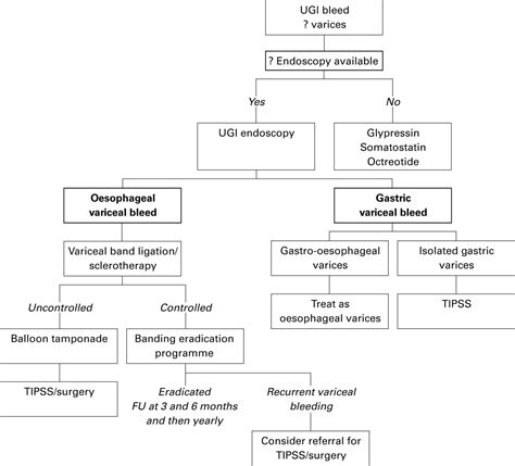 Uk Guidelines On The Management Of Variceal Haemorrhage In Cirrhotic