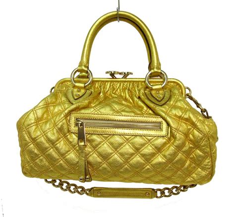 Marc Jacobs Gold Leather Stam Bag NEW WITH TAGS 599 99 Marc Jacobs