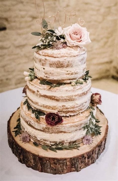 20 Country Rustic Wedding Cakes Were Loving Roses And Rings