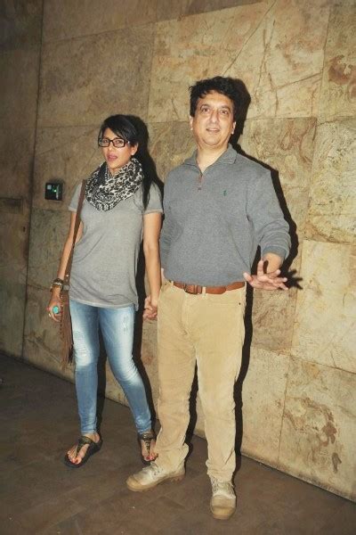 Sajid Nadiadwala With Wife Wardha Nadiadwala At Film Pk Special Screening Rediff Bollywood
