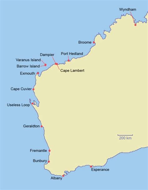 Rose Verlassen Sport Machen Map Of Western Australia Coastline Magnetisch Dialekt Berblick