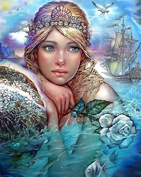 Sergey Knyazev Art In 2018 Pinterest Mermaid Mermaid Art And Art