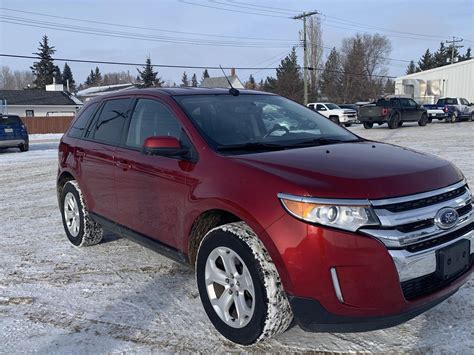 2014 Ford Edge Sel Ruby Red Metallic Tinted Clearcoat 35l 6 Cyl