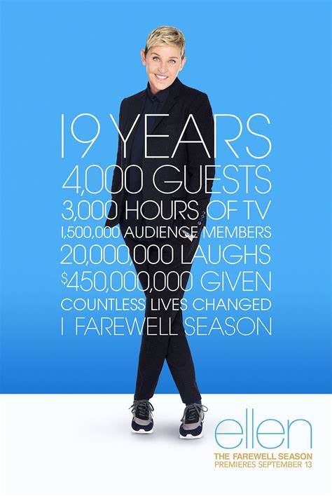 The Ellen Degeneres Show See First Look At Final Season 19 Watch